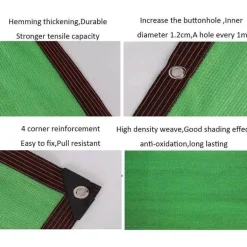 Robuster Sichtschutz für den Balkon mit UV-Schutz – Sonnenschutznetz-Vorhang