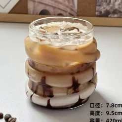 Robustes Glasbecher-Set – Hochbeständiges Trinkgeschirr für heiße und kalte Getränke