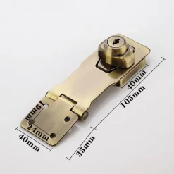 Robustes Schubladenschloss aus Edelstahl – sicheres Schrankschloss