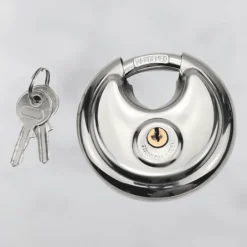 Robustes Vorhängeschloss aus Edelstahl – Sicheres Rundschloss