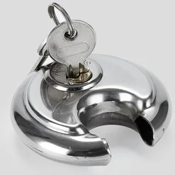 Robustes Vorhängeschloss aus Edelstahl – Sicheres Rundschloss