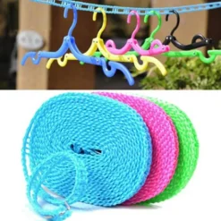 Robustes, winddichtes Wäscheleinen-Trockenseil – rutschfeste Outdoor-Leine