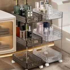 Rollendes Badezimmer-Aufbewahrungsregal – Mobiler Organizer auf Rädern