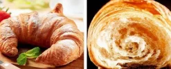 Rollschneider aus Edelstahl - Croissant- und Brotschneider