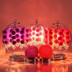 Rose Aromatherapy Lamp - Elegant Home Decor Accent