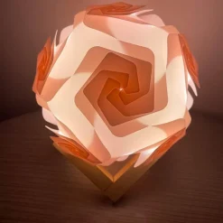 Rosen-Windmühlenlampe – Dekoratives LED-Nachtlicht