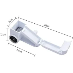 Rotierende Käsereibe aus Edelstahl – Küchenutensil