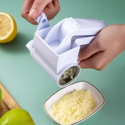 Rotierende Käsereibe aus Edelstahl – Küchenutensil