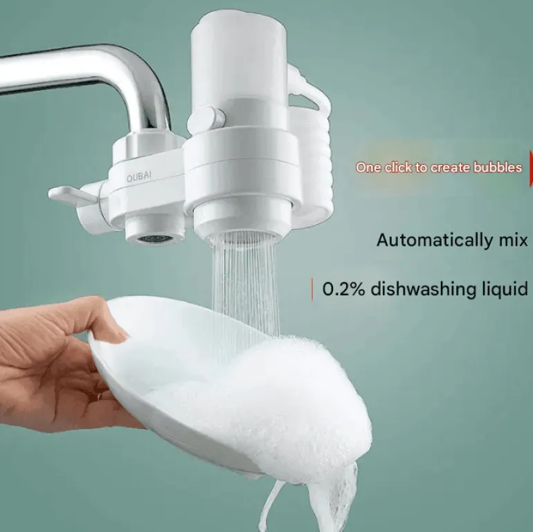 Rotierende Wasserhahndüse für Geschirrspülmaschinen – Mehrzweck-Reinigungswerkzeug