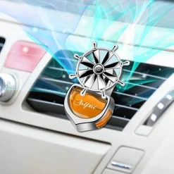 Rotierender Auto-Lufterfrischer – Aromatherapie-Duftdiffusor für die Autolüftung