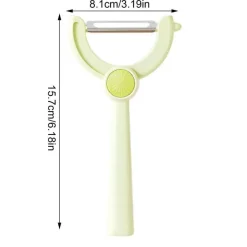 Rotierender Gemüse- und Obstschäler – einfach zu verwendendes Küchenwerkzeug