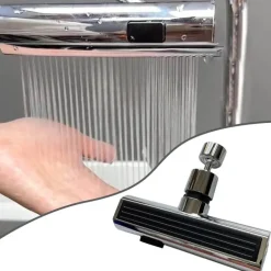 Rotierender Wasserhahnbelüfter mit Wasserfall-Design – universelle Spülbeckenverlängerung