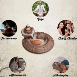 Räucherstäbchenhalter aus Keramik – Kreativer Aromatherapie-Brenner