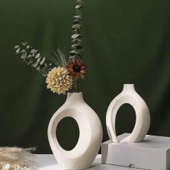 Ruhige dekorative Vase – eleganter Akzent für Ihr Zuhause