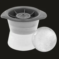 Runder Eiswürfelbereiter aus Silikon – Große Eisschale für Getränke