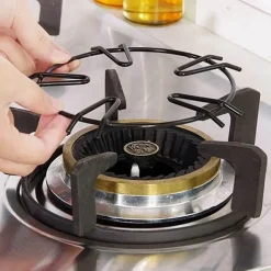 Runder, rutschfester Milchtopfhalter – Küchenregal für Gasherde