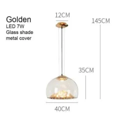 Rustic Mountain Pendant Lamp - Hanging Light Fixture