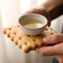 Rustikale Holzuntersetzer - Bauernhaus-Küchendekor
