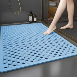 Rutschfeste, ausgehöhlte, wasserdichte Badezimmermatte