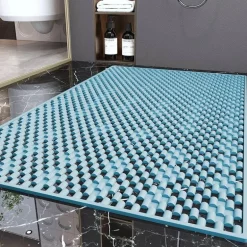 Rutschfeste, ausgehöhlte, wasserdichte Badezimmermatte