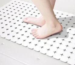 Rutschfeste Badematte – weicher, saugfähiger Badezimmerteppich für mehr Sicherheit