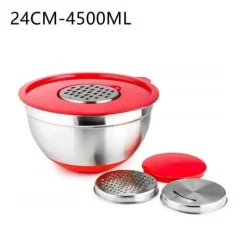 Rutschfeste Multifunktions-Reibe-Rührschüsseln