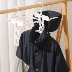 Rutschfester, faltbarer Pullover-Kleiderbügel – platzsparender Kleider-Organizer