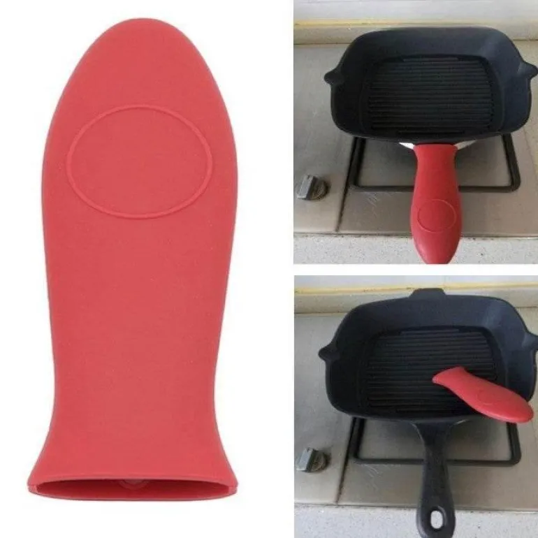 Rutschfester Halter für heiße Griffe – Safe Touch Topflappen