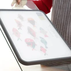 Rutschfestes Schneidebrett aus lebensmittelechtem PP – langlebiger Hackklotz für die sichere Lebensmittelzubereitung