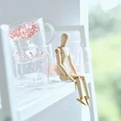 Sakura Glas Kaffeetasse Katze Hirsch Kaninchen Teetasse Maid Trinkgeschirr