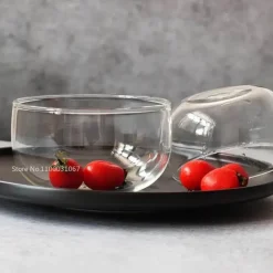 Salatschüssel-Set aus Borosilikatglas – Bento-Box zur Lebensmittelaufbewahrung