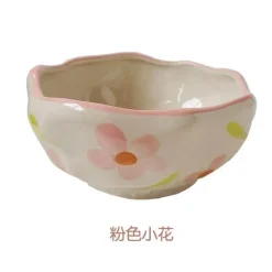 Salatschüssel-Set aus Keramik – 135 oz, schönes Unterglasur-Design