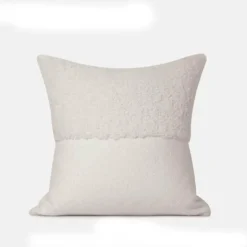 Samt-Kissenbezug - Akzentkissen in reiner Farbe