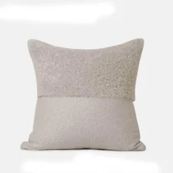 Samt-Kissenbezug - Akzentkissen in reiner Farbe