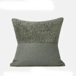 Samt-Kissenbezug - Akzentkissen in reiner Farbe