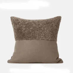 Samt-Kissenbezug - Akzentkissen in reiner Farbe
