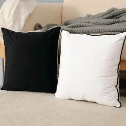 Samtkissenbezug - Moderner nordischer Kissenbezug 50x50
