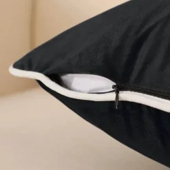 Samtkissenbezug - Moderner nordischer Kissenbezug 50x50