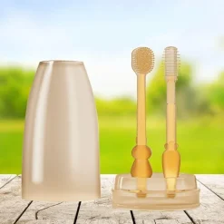 Sanfte Säuglingszahnbürste - Baby-Zahnpflegebürste