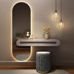 Sante Frisiertisch mit Spiegel – Stilvoller Schminktisch für elegantes Wohndekor