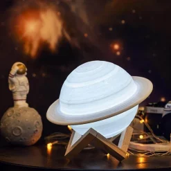 Saturn Space Lamp - LED Galaxy Night Light