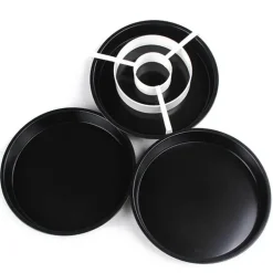 Schachbrett-Kuchenform-Set – 3-teiliger antihaftbeschichteter Backteiler