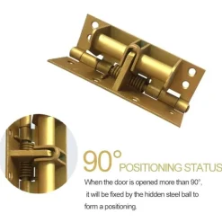 Scharnier mit automatischer Federschließung – Multifunktionale Schranktürbeschläge