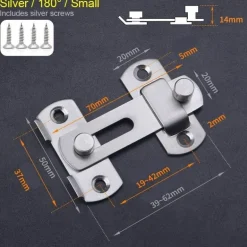 Schiebeschrankschloss - Schrank-Sicherheitsschlosssystem