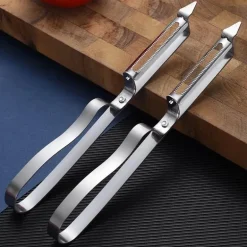 Schäler aus Edelstahl – Multifunktionales Küchengerät mit leicht zu reinigendem Design