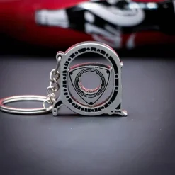 Schlüsselanhänger mit Rotor aus der Luftfahrt – rotierendes Flugzeugzubehör aus Metall