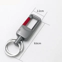 Schlüsselanhängergürtel aus Metall – stilvolles Modeaccessoire