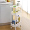 Schmales Küchenregal – platzsparender, beweglicher Organizer
