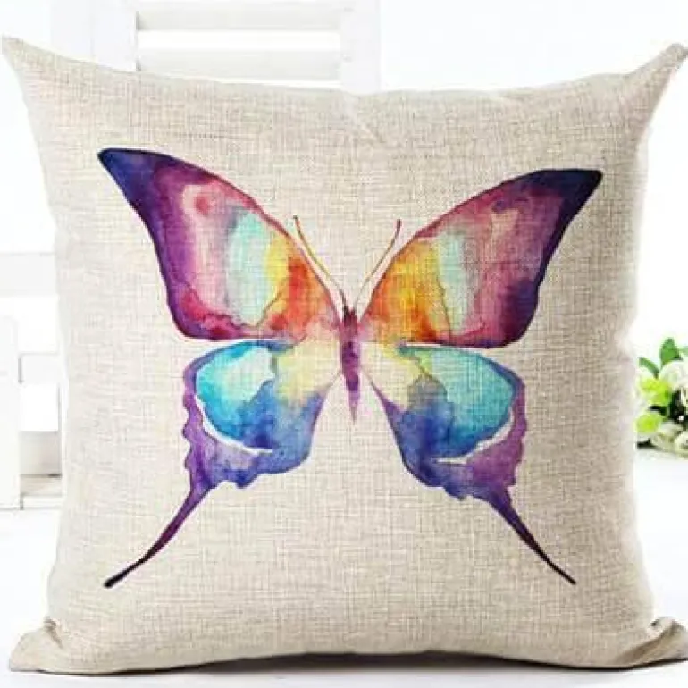 Schmetterling Dekokissen - New Home Sitzkissen