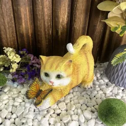 Schmetterlingsharzlampe – Einzigartige dekorative Beleuchtung für Zuhause